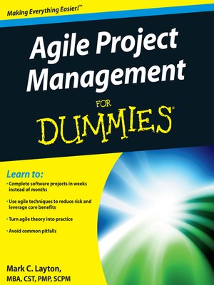cover image of Agile Project Management for Dummies